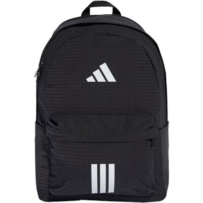 TV176 adidas Uniseks Essentials 3 Stripes Back To School 2 Backpack, black/white, One size TV176 adidas Uniseks Essentials 3 Stripes Back To School 2 Backpack, black/white, One size