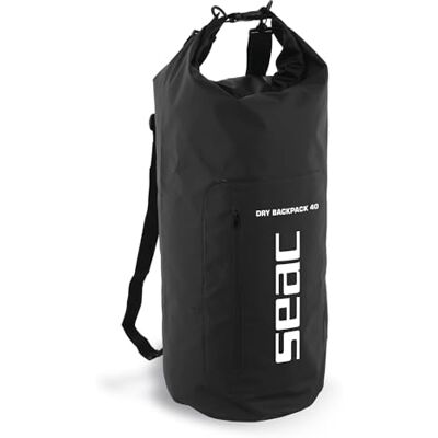 0920033384520A SEAC Dry Backpack – 40 l (78 x 47 cm) wodoodporny worek przeciwdeszczowy z zapięciem na roll-top, plecak z regulowanymi paskami i kieszenią zewnętrzną, suchy worek na morze, łódź, kajak, SUP i na 0920033384520A SEAC Dry Backpack – 40 l (78 x 47 cm) wodoodporny worek przeciwdeszczowy z zapięciem na roll-top, plecak z regulowanymi paskami i kieszenią zewnętrzną, suchy worek na morze, łódź, kajak, SUP i na