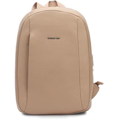 P10FZT51 Mandarina Duck, MELLOW LEATHER BACKPACK Damski, jeden rozmiar, Ciepły szary, Taglia unica P10FZT51 Mandarina Duck, MELLOW LEATHER BACKPACK Damski, jeden rozmiar, Ciepły szary, Taglia unica