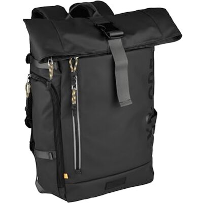 010351 camel active Explore plecak męski Rolltop Backpack duży czarny, czarny, L, Nowoczesny 010351 camel active Explore plecak męski Rolltop Backpack duży czarny, czarny, L, Nowoczesny