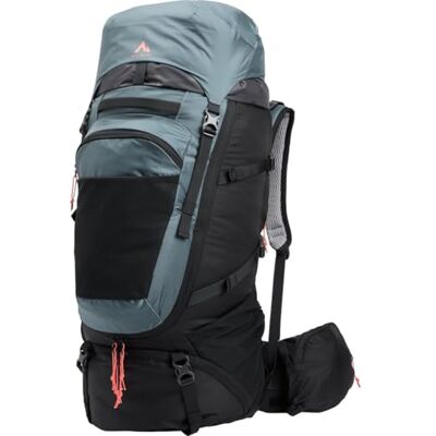 426920 Mckinley Unisex Yukon II CT 50W+10 Vario Plecak trekkingowy Blue Petrol/Black Ni One Size 426920 Mckinley Unisex Yukon II CT 50W+10 Vario Plecak trekkingowy Blue Petrol/Black Ni One Size