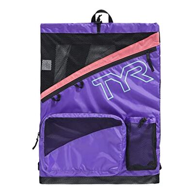 LBMSHELT-678.0-one size TYR Elite Team Mesh plecak, różowy/fioletowy, jeden rozmiar LBMSHELT-678.0-one size TYR Elite Team Mesh plecak, różowy/fioletowy, jeden rozmiar