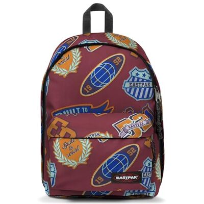 EK0007672W11001 EASTPAK Out Of Office Plecak, 27 L, Clash Burgundy (Czerwony) EK0007672W11001 EASTPAK Out Of Office Plecak, 27 L, Clash Burgundy (Czerwony)