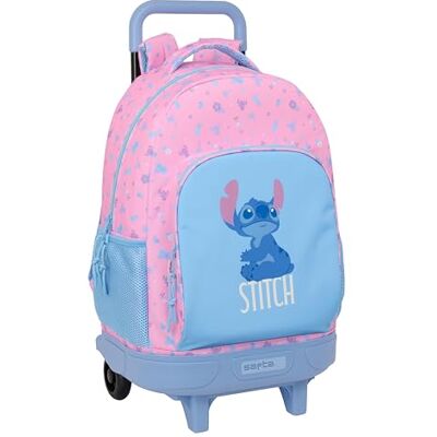 M918D 612615918 STITCH BRIGHT Duży plecak na kółkach, kompaktowy, zdejmowany, idealny dla dzieci w różnym wieku, wygodny i wszechstronny, jakość i wytrzymałość, 33 x 22 x 45 cm M918D 612615918 STITCH BRIGHT Duży plecak na kółkach, kompaktowy, zdejmowany, idealny dla dzieci w różnym wieku, wygodny i wszechstronny, jakość i wytrzymałość, 33 x 22 x 45 cm