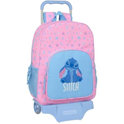 M313L 612615313 STITCH BRIGHT Plecak szkolny z wózkiem Safta 905, idealny dla dzieci w różnym wieku, wygodny i wszechstronny, jakość i wytrzymałość, 33 x 14 x 42 cm M313L 612615313 STITCH BRIGHT Plecak szkolny z wózkiem Safta 905, idealny dla dzieci w różnym wieku, wygodny i wszechstronny, jakość i wytrzymałość, 33 x 14 x 42 cm