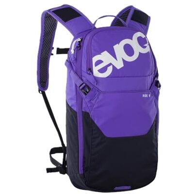 100324525 EVOC RIDE 8 + HYDRATION BLADDER 2 Plecak rowerowy, plecak trekkingowy (sprytne zarządzanie kieszeniami, 2 l HYDRATION BLADDER, wysokiej jakości plecak dzienny), fioletowy czarny 100324525 EVOC RIDE 8 + HYDRATION BLADDER 2 Plecak rowerowy, plecak trekkingowy (sprytne zarządzanie kieszeniami, 2 l HYDRATION BLADDER, wysokiej jakości plecak dzienny), fioletowy czarny