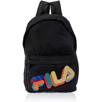 FBU0093 FILA Unisex Binhe Backpack S'Cool Two Street-Black-OneSize plecak, czarny, jeden rozmiar FBU0093 FILA Unisex Binhe Backpack S'Cool Two Street-Black-OneSize plecak, czarny, jeden rozmiar
