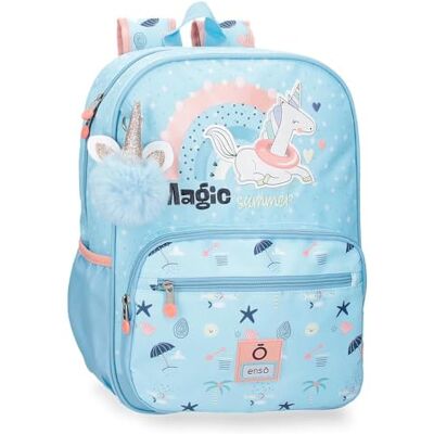 Poliestrowy plecak Magic Summer Light Blue od Enso - Plecak Poliestrowy plecak Magic Summer Light Blue od Enso - Plecak
