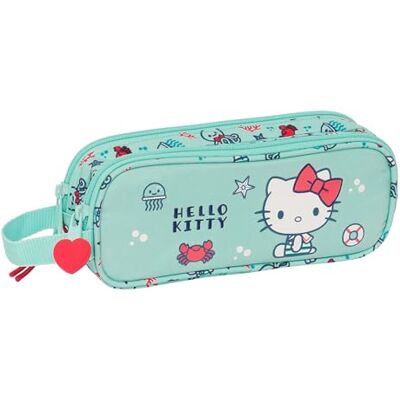 8412688548712 Safta HELLO KITTY SEA LOVERS Podwójne etui dziecięce, etui dziecięce, etui dla dzieci, idealne dla dzieci w wieku szkolnym, wygodne i wszechstronne, jakość i wytrzymałość, 21x6x8 cm, Turkusowy, 8412688548712 Safta HELLO KITTY SEA LOVERS Podwójne etui dziecięce, etui dziecięce, etui dla dzieci, idealne dla dzieci w wieku szkolnym, wygodne i wszechstronne, jakość i wytrzymałość, 21x6x8 cm, Turkusowy,