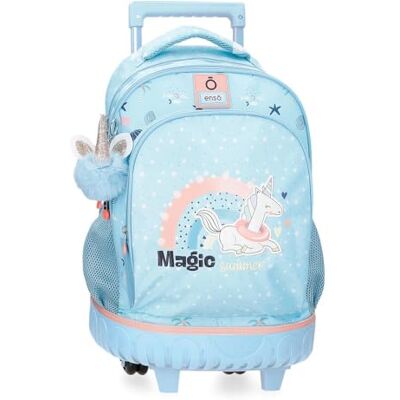 Plecak Enso Magic Summer Jasnoniebieski - Plecak Plecak Enso Magic Summer Jasnoniebieski - Plecak