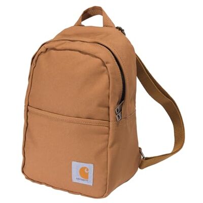B000053821199 Carhartt Klasyczny mini, trwały, wodoodporny plecak z regulowanymi paskami na ramię, Carhartt brown, rozmiar uniwersalny B000053821199 Carhartt Klasyczny mini, trwały, wodoodporny plecak z regulowanymi paskami na ramię, Carhartt brown, rozmiar uniwersalny