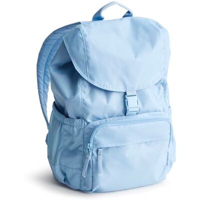 50147-20138 Vera Bradley Damski plecak Ripstop poliester Berkhill torba na książki, Placid blue, rozmiar uniwersalny 50147-20138 Vera Bradley Damski plecak Ripstop poliester Berkhill torba na książki, Placid blue, rozmiar uniwersalny