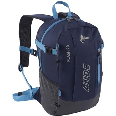 Z20019 ANDE Plecak Flash 20 LT – lekki i funkcjonalny na zewnątrz i do miasta, Niebieski Indygo/Ocean Blue, Taglia unica, Sportowy Z20019 ANDE Plecak Flash 20 LT – lekki i funkcjonalny na zewnątrz i do miasta, Niebieski Indygo/Ocean Blue, Taglia unica, Sportowy