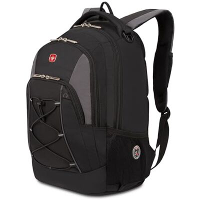 11862415 SwissGear 1186 Travel Gear Lekki plecak bungee, Czarny/Szary, 17-inch, Plecak Bungee 1186 11862415 SwissGear 1186 Travel Gear Lekki plecak bungee, Czarny/Szary, 17-inch, Plecak Bungee 1186