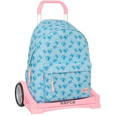 M860Z 612613860 STITCH OHANA Plecak szkolny 775, ergonomiczne plecy, z wózkiem Safta Evolution, idealny dla dzieci w różnym wieku, wygodny i wszechstronny, jakość i wytrzymałość, 31 x 13 x 43 cm M860Z 612613860 STITCH OHANA Plecak szkolny 775, ergonomiczne plecy, z wózkiem Safta Evolution, idealny dla dzieci w różnym wieku, wygodny i wszechstronny, jakość i wytrzymałość, 31 x 13 x 43 cm