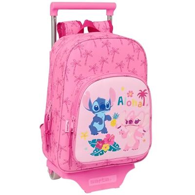 612515020 M020D Safta STITCH CHILL Plecak dziecięcy z wózkiem 705, idealny dla dzieci w różnym wieku, wygodny i wszechstronny, jakość i wytrzymałość, 26 x 11 x 34 cm, Miętowy/różowy, M, Casual 612515020 M020D Safta STITCH CHILL Plecak dziecięcy z wózkiem 705, idealny dla dzieci w różnym wieku, wygodny i wszechstronny, jakość i wytrzymałość, 26 x 11 x 34 cm, Miętowy/różowy, M, Casual
