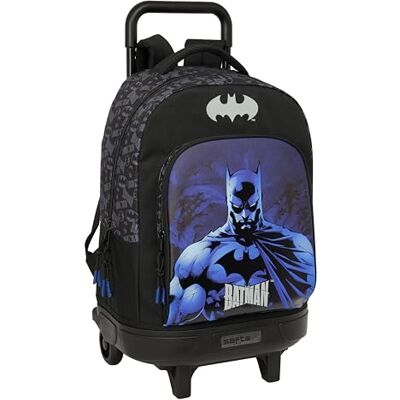 M918D 612669918 BATMAN duży plecak na kółkach, kompaktowy, zdejmowany, idealny dla dzieci w różnym wieku, wygodny i wszechstronny, jakość i wytrzymałość, 33 x 22 x 45 cm M918D 612669918 BATMAN duży plecak na kółkach, kompaktowy, zdejmowany, idealny dla dzieci w różnym wieku, wygodny i wszechstronny, jakość i wytrzymałość, 33 x 22 x 45 cm