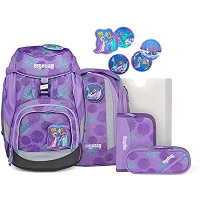 ERG-SET-002-9AB ergobag Plecak dla dzieci, uniseks, Prime School, Zaczarowany miś sanie Glow, Einheitsgröße, tornister zestaw ERG-SET-002-9AB ergobag Plecak dla dzieci, uniseks, Prime School, Zaczarowany miś sanie Glow, Einheitsgröße, tornister zestaw