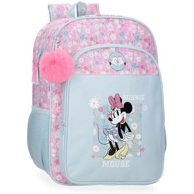 Disney Minnie Mouse jasnoniebieski szkolny plecak - Plecak Disney Minnie Mouse jasnoniebieski szkolny plecak - Plecak