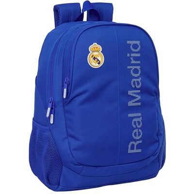 M665 612624665 REAL MADRID Plecak szkolny dla dzieci, idealny dla dzieci w różnym wieku, wygodny i wszechstronny, jakość i wytrzymałość, 32 x 16 x 44 cm M665 612624665 REAL MADRID Plecak szkolny dla dzieci, idealny dla dzieci w różnym wieku, wygodny i wszechstronny, jakość i wytrzymałość, 32 x 16 x 44 cm
