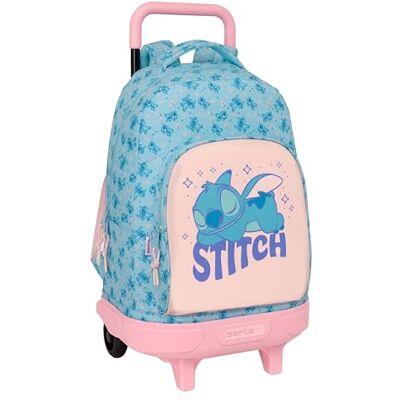 M918D 612613918 STITCH OHANA duży plecak na kółkach, kompaktowy, zdejmowany, idealny dla dzieci w różnym wieku, wygodny i wszechstronny, jakość i wytrzymałość, 33 x 22 x 45 cm M918D 612613918 STITCH OHANA duży plecak na kółkach, kompaktowy, zdejmowany, idealny dla dzieci w różnym wieku, wygodny i wszechstronny, jakość i wytrzymałość, 33 x 22 x 45 cm