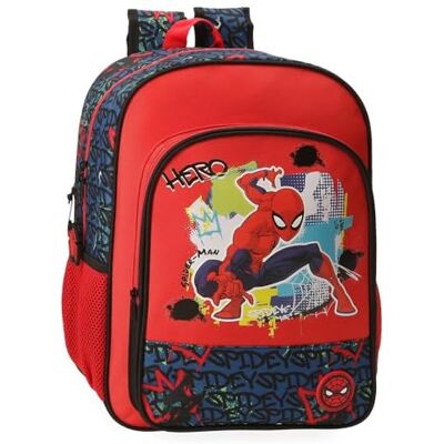 29324D1 Joumma Marvel Spiderman Urban Plecak szkolny adaptacyjny do wózka Czerwony 30 x 40 x 13 cm Poliester 15,6L, Czerwone, Plecak szkolny z możliwością dostosowania do wózka 29324D1 Joumma Marvel Spiderman Urban Plecak szkolny adaptacyjny do wózka Czerwony 30 x 40 x 13 cm Poliester 15,6L, Czerwone, Plecak szkolny z możliwością dostosowania do wózka