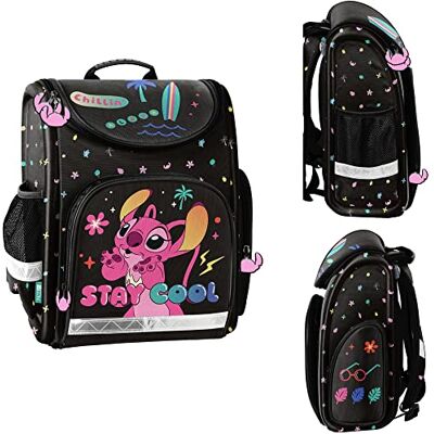 DS22CT-713 PASO Stich Plecak ze sznurkiem Unisex Dzieci, Biały, 45 x 34 cm, Projektant DS22CT-713 PASO Stich Plecak ze sznurkiem Unisex Dzieci, Biały, 45 x 34 cm, Projektant