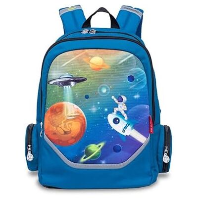 Plecak Nikidom Roller Up Go Space - Niebieski - Plecak Plecak Nikidom Roller Up Go Space - Niebieski - Plecak