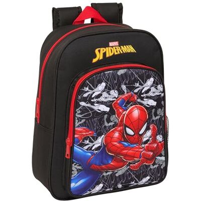 M185 642544185 Safta Spider-Man 26 x 34 x 11 cm plecak jeden rozmiar M185 642544185 Safta Spider-Man 26 x 34 x 11 cm plecak jeden rozmiar