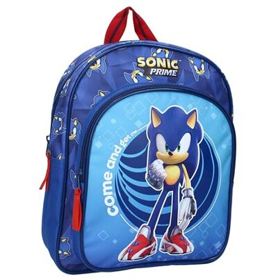 115-4504 Plecak Sonic Supreme Power, Niebieski, S, Minimalistyczny 115-4504 Plecak Sonic Supreme Power, Niebieski, S, Minimalistyczny