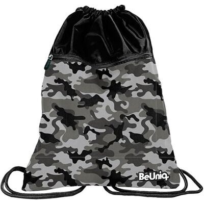 BU22MO-713 PASO BeUniq Moro, torba sportowa dla dzieci, 46 x 37 cm, Szary, 46 x 37 cm BU22MO-713 PASO BeUniq Moro, torba sportowa dla dzieci, 46 x 37 cm, Szary, 46 x 37 cm