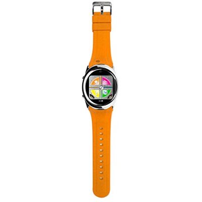 Francopost Burg London Smartwatch z ekranem dotykowym, pomarańczowy Francopost Burg London Smartwatch z ekranem dotykowym, pomarańczowy