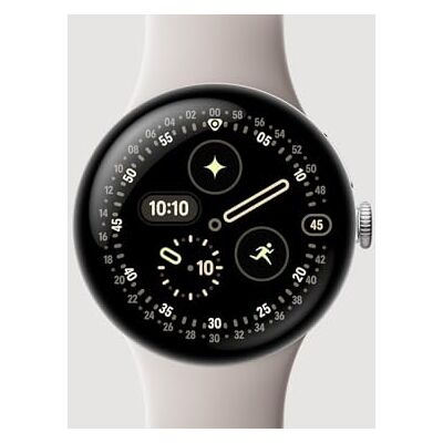 Google Pixel Watch 4 (41 mm) Smartwatch z systemem Android, pełne śledzenie danych zdrowotnych i fitness polerowana srebrna obudowa sportowy pasek z porcelany Wi-Fi Google Pixel Watch 4 (41 mm) Smartwatch z systemem Android, pełne śledzenie danych zdrowotnych i fitness polerowana srebrna obudowa sportowy pasek z porcelany Wi-Fi