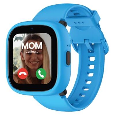 Radiocom Zegarek 4G / Wi-Fi dla dzieci Smartwatch z GPS i SOS, rozmowy wideo i rozmowy wideo, czat i wiadomości, aparat fotograficzny, wodoodporny IP68, aplikacja LAGENIO, ekran 1,7", akcesoria w Radiocom Zegarek 4G / Wi-Fi dla dzieci Smartwatch z GPS i SOS, rozmowy wideo i rozmowy wideo, czat i wiadomości, aparat fotograficzny, wodoodporny IP68, aplikacja LAGENIO, ekran 1,7", akcesoria w