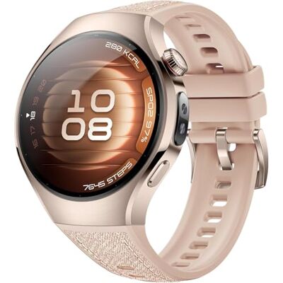 Huawei Watch 5 Smartwatch męski i damski, Health Glance, wodoszczelność do 5 ATM, GPS, SpO2 na czubku palców, kompatybilny z systemem Android™ i iOS, szkło szafirowe, 42 mm, beżowy Huawei Watch 5 Smartwatch męski i damski, Health Glance, wodoszczelność do 5 ATM, GPS, SpO2 na czubku palców, kompatybilny z systemem Android™ i iOS, szkło szafirowe, 42 mm, beżowy
