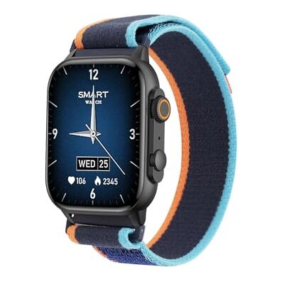 Trevi T-FIT 430 A Smartwatch z wyświetlaczem AMOLED o przekątnej 1,95" w wysokiej rozdzielczości, metalowa obudowa Trevi T-FIT 430 A Smartwatch z wyświetlaczem AMOLED o przekątnej 1,95" w wysokiej rozdzielczości, metalowa obudowa