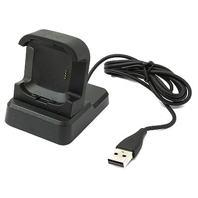 System-S Kabel USB 2.0 120 cm stacja ładująca do Fitbit Versa 1 Smartwatch w kolorze czarnym System-S Kabel USB 2.0 120 cm stacja ładująca do Fitbit Versa 1 Smartwatch w kolorze czarnym