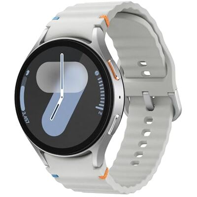 Samsung Galaxy Watch7 Smartwatch, zegarek fitness, monitor aktywności fizycznej, 44 mm, Bluetooth, srebrny, w zestawie Samsung Galaxy Watch7 Smartwatch, zegarek fitness, monitor aktywności fizycznej, 44 mm, Bluetooth, srebrny, w zestawie