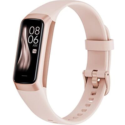 Langbbo Różne funkcje Fitness Tracker kompatybilny z Androidem i IOS, GPS Smartwatch Wykrywanie tlenu we krwi, PINK C60 Langbbo Różne funkcje Fitness Tracker kompatybilny z Androidem i IOS, GPS Smartwatch Wykrywanie tlenu we krwi, PINK C60