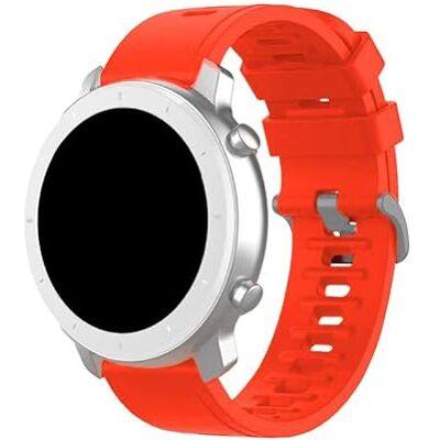 Amazfit GTR 22mm Czerwony Pasek z Gumy - Pasek do Smartwatcha Amazfit GTR 22mm Czerwony Pasek z Gumy - Pasek do Smartwatcha