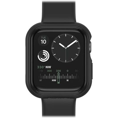OtterBox Watch Bumper do Apple Watch Series 9/8/7-41mm, Czarne Odporne na wstrząsy, odporne na upadki, smukłe etui ochronne na zegarek Apple Watch, chroni wyświetlacz i krawędzie OtterBox Watch Bumper do Apple Watch Series 9/8/7-41mm, Czarne Odporne na wstrząsy, odporne na upadki, smukłe etui ochronne na zegarek Apple Watch, chroni wyświetlacz i krawędzie