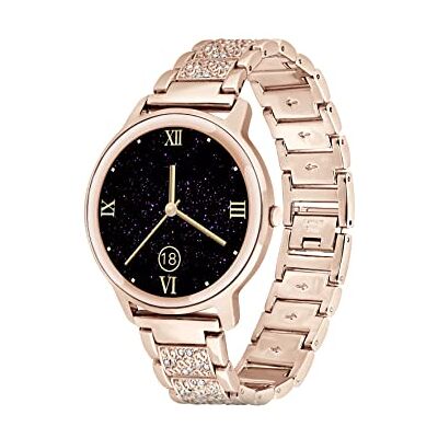 SMARTY 2.0 SW018G Smartwatch Smarty2.0 Stalowy pasek z kamieniami Chrono, zdjęcie, tętno, ciśnienie krwi, ścieżka szlaku SMARTY 2.0 SW018G Smartwatch Smarty2.0 Stalowy pasek z kamieniami Chrono, zdjęcie, tętno, ciśnienie krwi, ścieżka szlaku