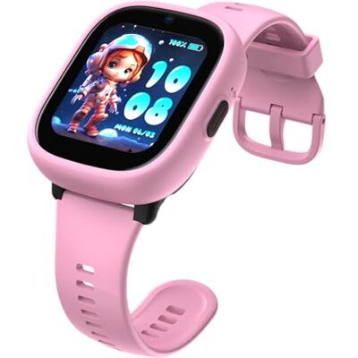 Radiocom Zegarek 4G / Wi-Fi dla dzieci Smartwatch z GPS i SOS, rozmowy wideo i rozmowy wideo, czat i wiadomości, aparat fotograficzny, wodoodporny IP68, aplikacja LAGENIO, ekran 1,7", akcesoria w Radiocom Zegarek 4G / Wi-Fi dla dzieci Smartwatch z GPS i SOS, rozmowy wideo i rozmowy wideo, czat i wiadomości, aparat fotograficzny, wodoodporny IP68, aplikacja LAGENIO, ekran 1,7", akcesoria w