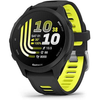 010-03920-00 Garmin Forerunner 170 Smartwatch Do Biegania GPS, 43mm, AMOLED, Do 10 Dni Pracy Baterii, Black/Amp Yellow 010-03920-00 Garmin Forerunner 170 Smartwatch Do Biegania GPS, 43mm, AMOLED, Do 10 Dni Pracy Baterii, Black/Amp Yellow