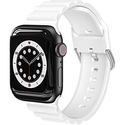 Włoski silikonowy pasek Vigtmo do Apple Watch - Serie 7/SE/6/5/4/3/2/1 Włoski silikonowy pasek Vigtmo do Apple Watch - Serie 7/SE/6/5/4/3/2/1
