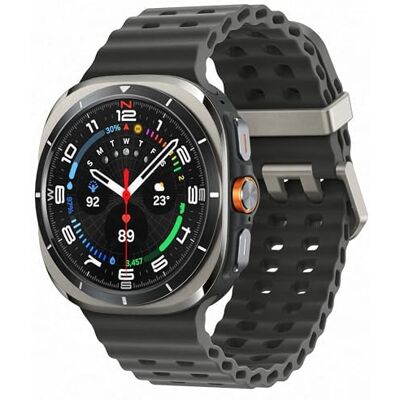 Samsung Galaxy Watch Ultra Smartwatch, zegarek fitness, monitor aktywności fizycznej, 47 mm, LTE, tytanowy srebrny, w zestawie Samsung Galaxy Watch Ultra Smartwatch, zegarek fitness, monitor aktywności fizycznej, 47 mm, LTE, tytanowy srebrny, w zestawie