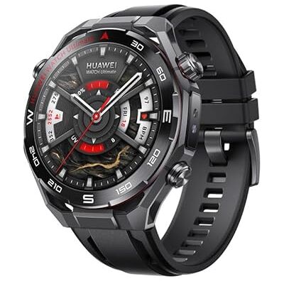 Huawei Watch Ultimate 2, inteligentny zegarek GPS, płynny metal na bazie cyrkonu, nurkowanie do 150 metrów, komunikacja podwodna oparta na dźwięku, dokładny monitoring zdrowia, eSIM, czarny Huawei Watch Ultimate 2, inteligentny zegarek GPS, płynny metal na bazie cyrkonu, nurkowanie do 150 metrów, komunikacja podwodna oparta na dźwięku, dokładny monitoring zdrowia, eSIM, czarny