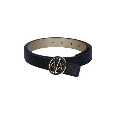 941118 Armani Exchange Pasek Kobiety Dwukolorowy, logo Buckle 941118 Armani Exchange Pasek Kobiety Dwukolorowy, logo Buckle