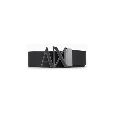 951017CC50554120 Armani Exchange Pasek Mężczyźni Pasek z logo z podwójną stroną 951017CC50554120 Armani Exchange Pasek Mężczyźni Pasek z logo z podwójną stroną