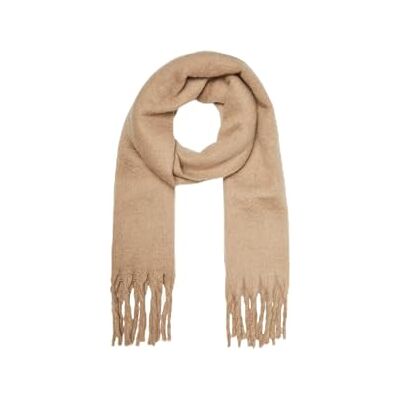 10291619 VERO MODA Damski VMLUCA Rib Scarf GA NOOS Szal, Brown Lentil/Detail:Melange, One Size, Brown Lentil/Detail:MELANGE, jeden rozmiar 10291619 VERO MODA Damski VMLUCA Rib Scarf GA NOOS Szal, Brown Lentil/Detail:Melange, One Size, Brown Lentil/Detail:MELANGE, jeden rozmiar